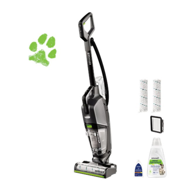 Bissell | All-in One Multi-Surface Cleaner | Crosswave HydroSteam Pet Pro | Corded operating | Washing function | 1100 W | Grey