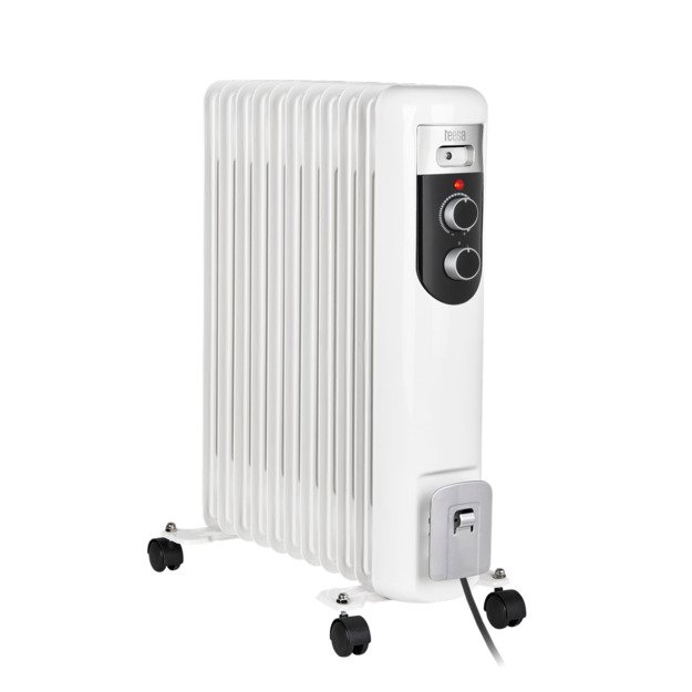 Teesa TSA8049 Electric Oil Heater White 2500 W