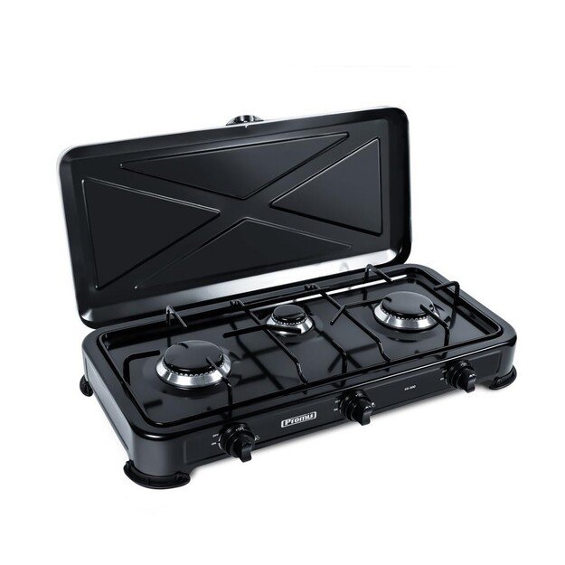 Gas cooker PROMIS KG300 BLACK WITHOUT REDUCER