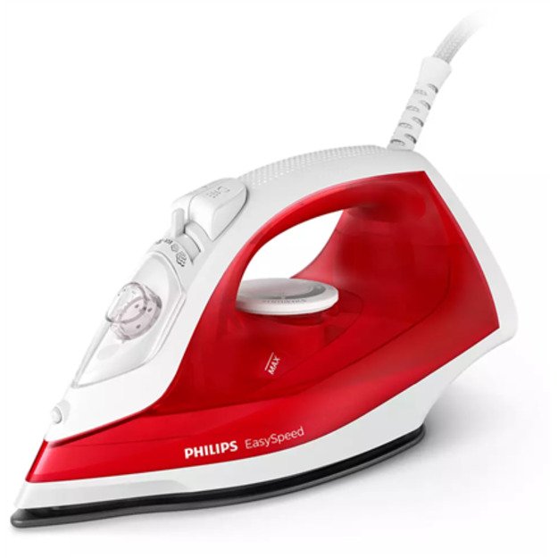 Philips EasySpeed GC1742/40 iron Dry & Steam iron Non-stick soleplate Red,White 2000 W