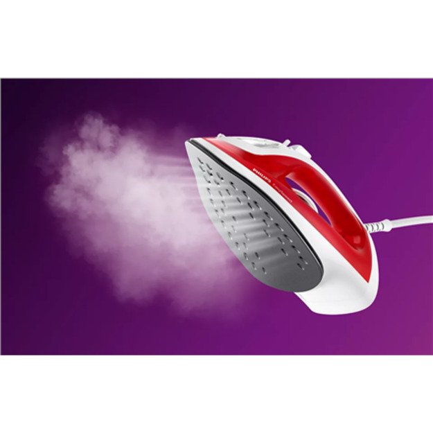 Philips EasySpeed GC1742/40 iron Dry & Steam iron Non-stick soleplate Red,White 2000 W