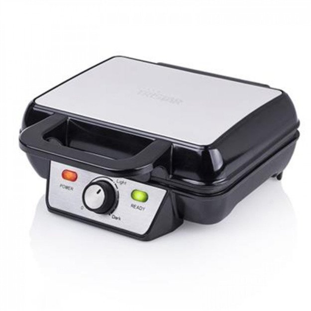 Tristar | Waffle maker | WF-2195 | 1000 W | Number of pastry 2 | Belgium | Black