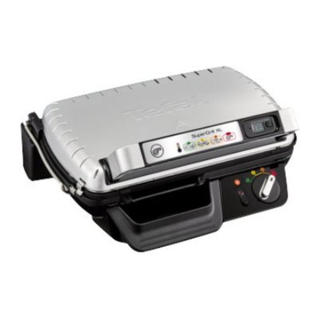 TEFAL Grill | GC461B34 | Table | 2400 W | Black/Stainless Steel