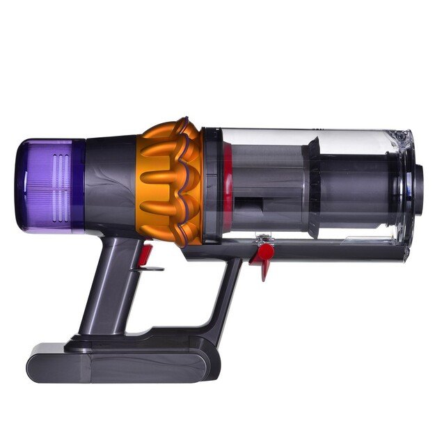 Dyson V15 Detect Absolute handheld vacuum Nickel, Yellow Bagless