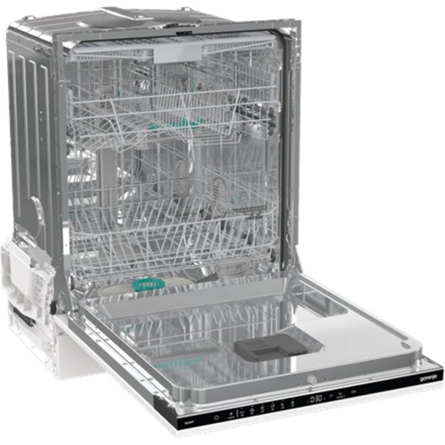 Dishwasher | GV643E90 | Built-in | Width 60 cm | Number of place settings 16 | Number of programs 6 | Energy efficiency class E