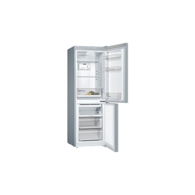 Bosch | KGN33NLEB | Serie 2 Refrigerator | Energy efficiency class E | Free standing | Combi | Height 176 cm | No Frost system |