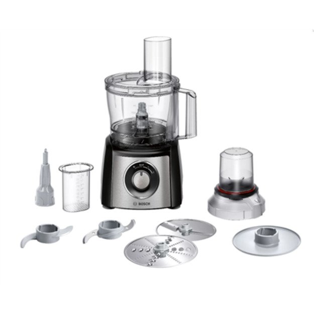 Bosch | Food Processor | MCM3401M | 800 W | Number of speeds 2 | Bowl capacity 2.3 L | Blender | Meat mincer | Black