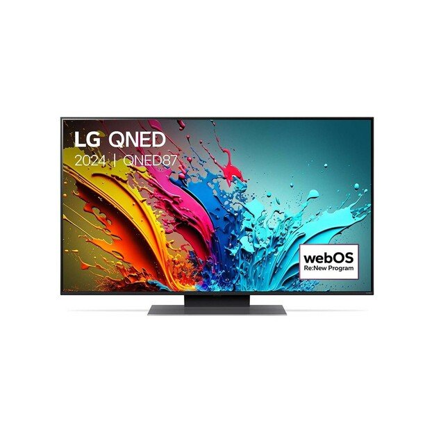 LG QNED TV | 55QNED87T3B | 55 | Smart TV | webOS 24 | 4k UHD | Black