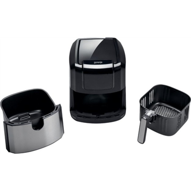 Gorenje | Fryer | AF1700DB | Power 1700 W | Capacity 5 L | Black/Stainless steel