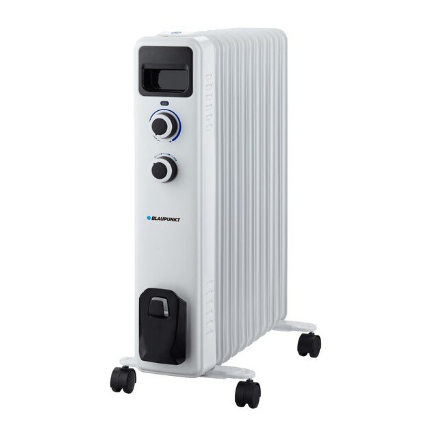 Blaupunkt HOR501 electric space heater Indoor White 2500 W Oil electric space heater