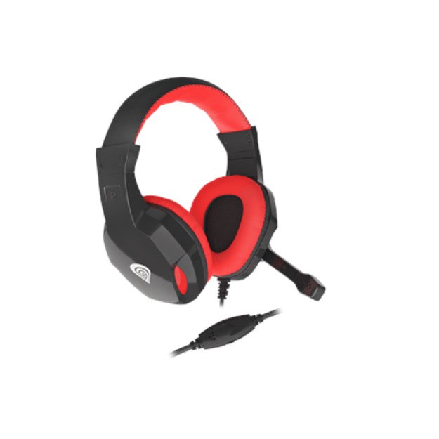 GENESIS ARGON 110 Gaming Headset, On-Ear, Wired, Microphone, Black/Red | Genesis | ARGON 110 | Wired | On-Ear