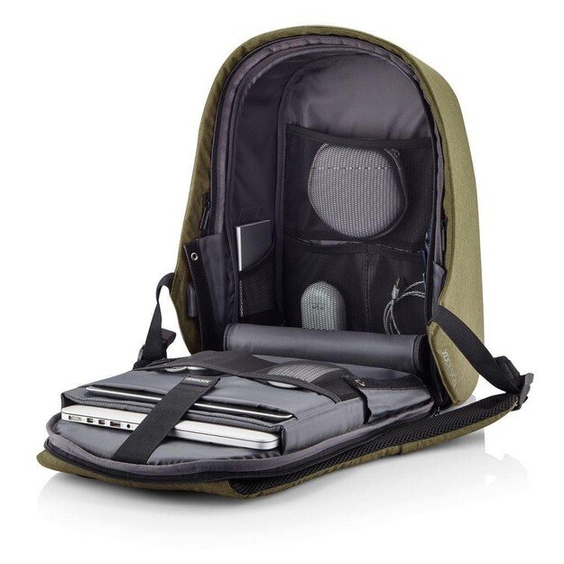 XD DESIGN ANTI-THEFT BACKPACK BOBBY HERO REGULAR GREEN P/N: P705.297