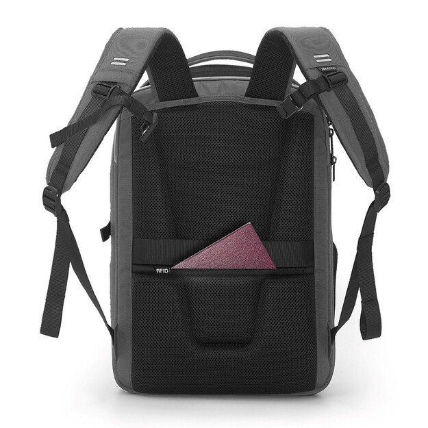 XD DESIGN BACKPACK BIZZ BACKPACK GREY P/N: P705.932