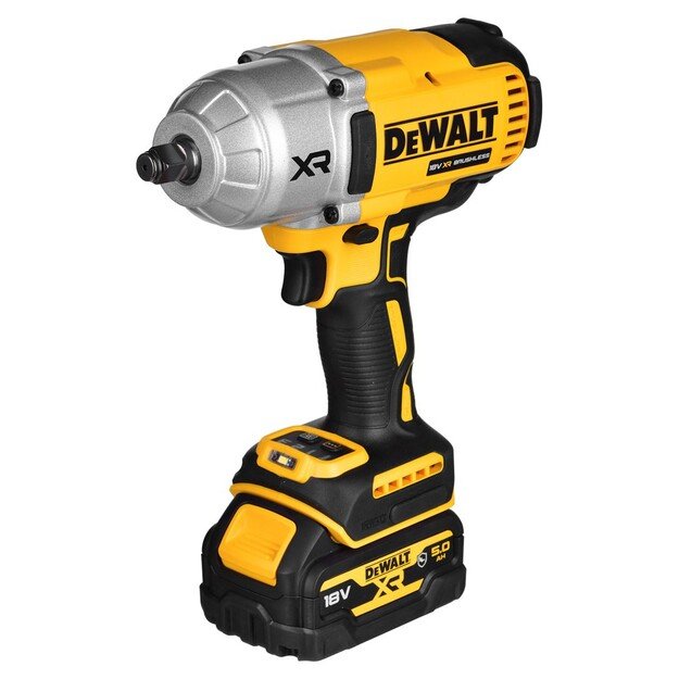 Smūginis veržliasukis 1/2  18V 2*5,0Ah DCF900P2G DEWALT