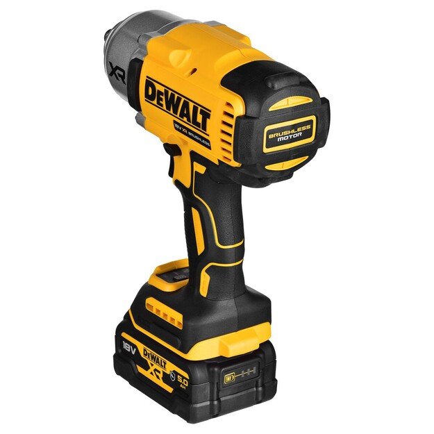 Smūginis veržliasukis 1/2  18V 2*5,0Ah DCF900P2G DEWALT