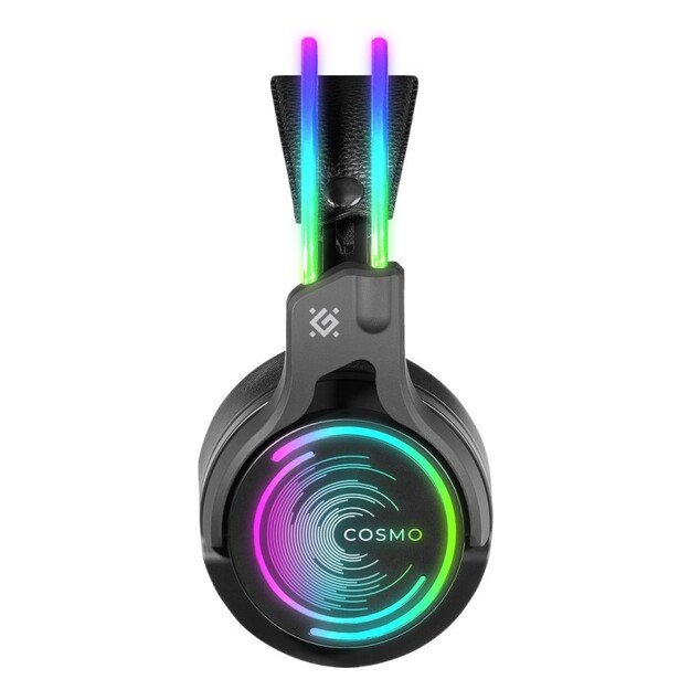 Headphones with microphone DEFENDER COSMO PRO 7.1 USB black, RGB lights