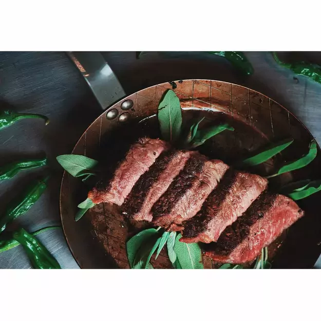 DE BUYER 24 cm MINERAL B ELEMENT keptuvė steikams 1