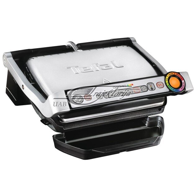 TEFAL | OptiGrill+ + Waffle plate set | GC716D12 | Electric Grill | 2000 W | Silver