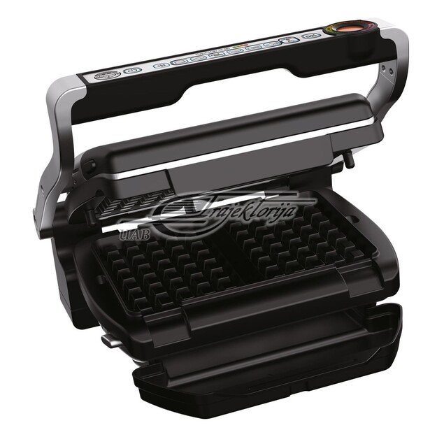 TEFAL | OptiGrill+ + Waffle plate set | GC716D12 | Electric Grill | 2000 W | Silver 2