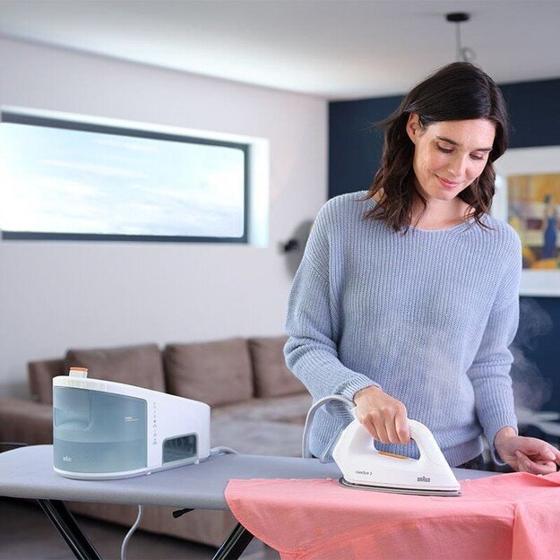 Braun CareStyle 3 IS3132WH 2400 W 2 L EloxalPlus soleplate Orange, White 2