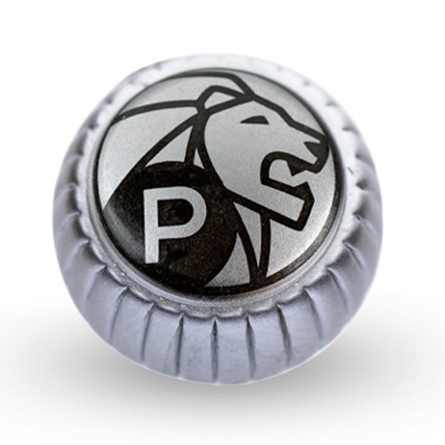 Matt chrome pepper grinder cap, (P)