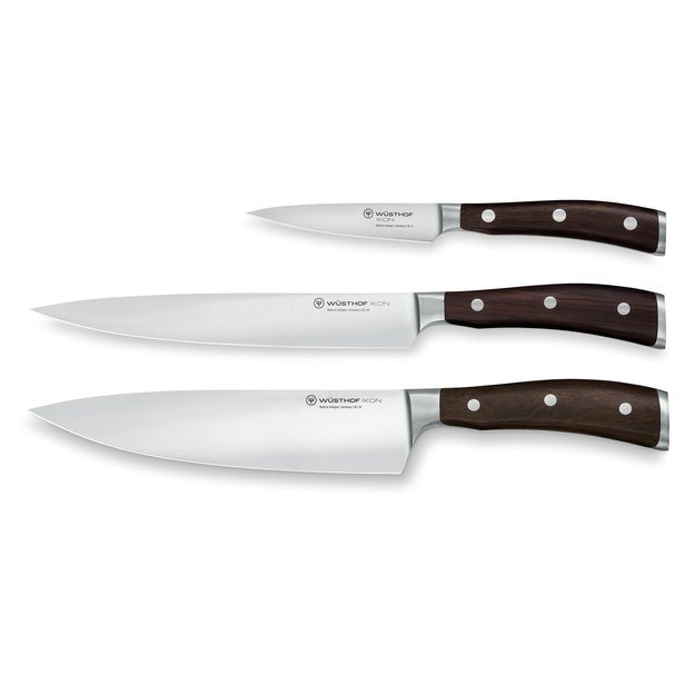 Set: Chefs, kitchen, vegetable knives, Ikon