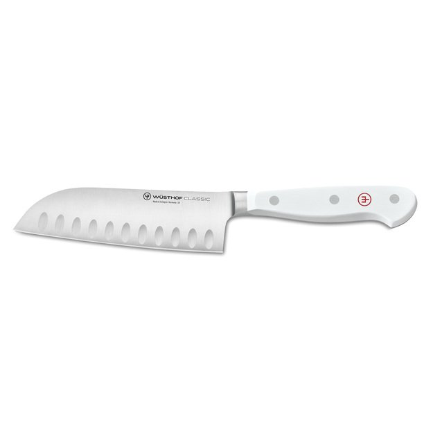 Santoku knife, 14 cm, Classic White