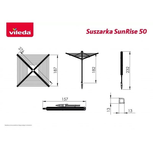 Clothes Drying Rack Vileda Sun-Rise 6