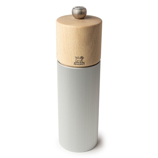 Salt grinder, 18 cm, Natural Aluminium Line