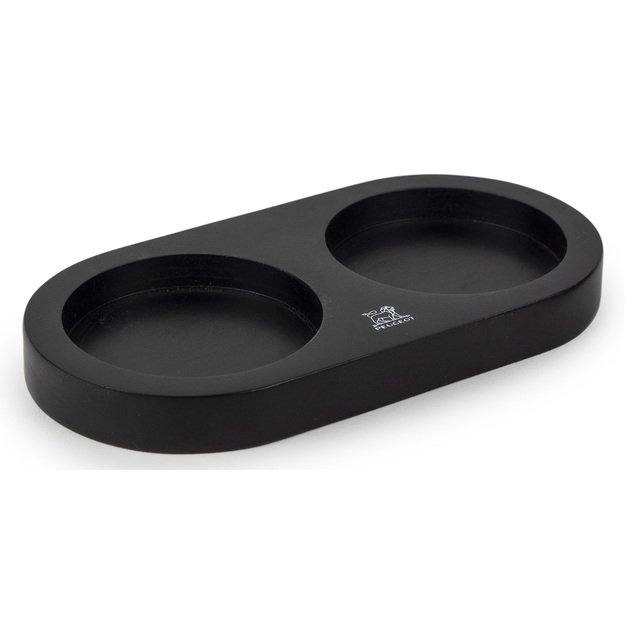 Bamboo grinder stand, black, Linea