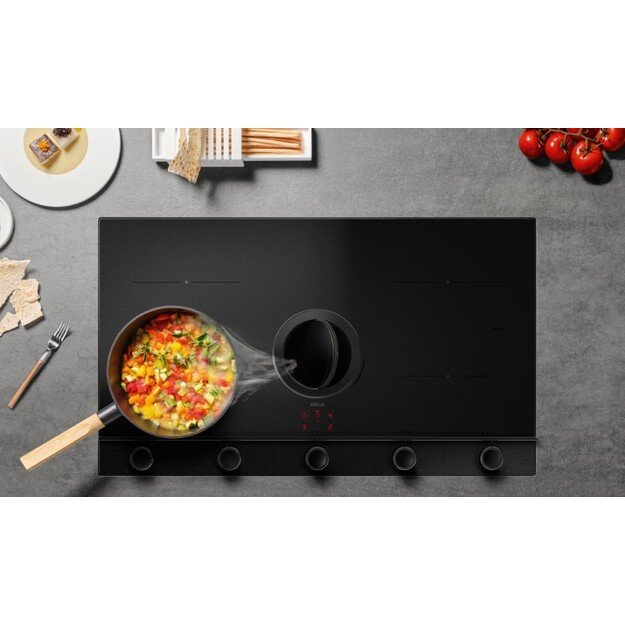 Hob and Hood (2in1) ELICA NIKOLATESLA UNPLUGGED RAW BR/A/90