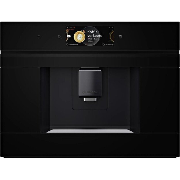 Bosch | Built-in Coffee Machine | CTL7181B0 | Pump pressure 19 bar | Built-in milk frother | Automatic | Black