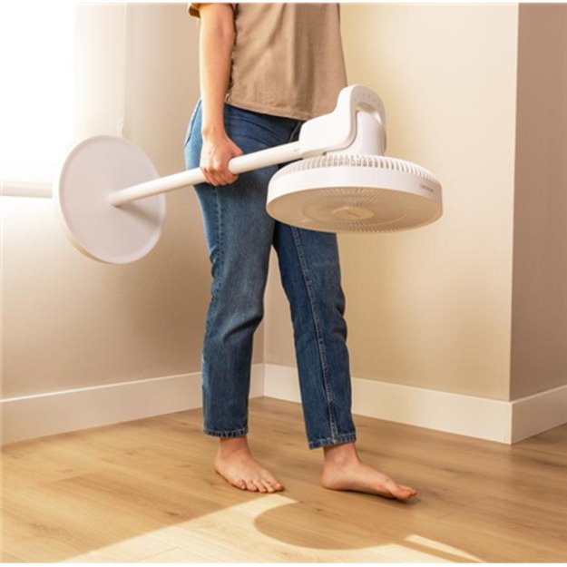 Cecotec EnergySilence 2600 Sunflower Portable | Stand Fan | Diameter 33 cm | Number of speeds 12 | Oscillation | 22 W | Remote c 10