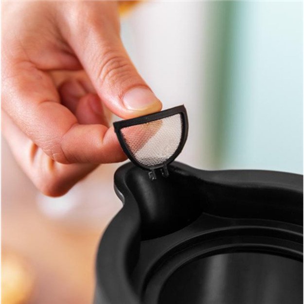 Cecotec Kettle | ThermoSense 400 | Electric | 3000 W | 1.7 L | Stainless steel/BPA | 360° rotational base | Black Woody 5