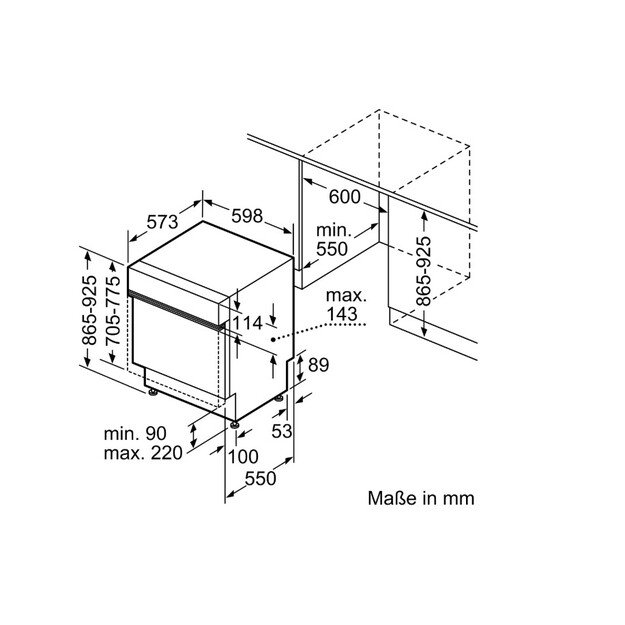 Indaplovė Bosch SBI4ECS28E