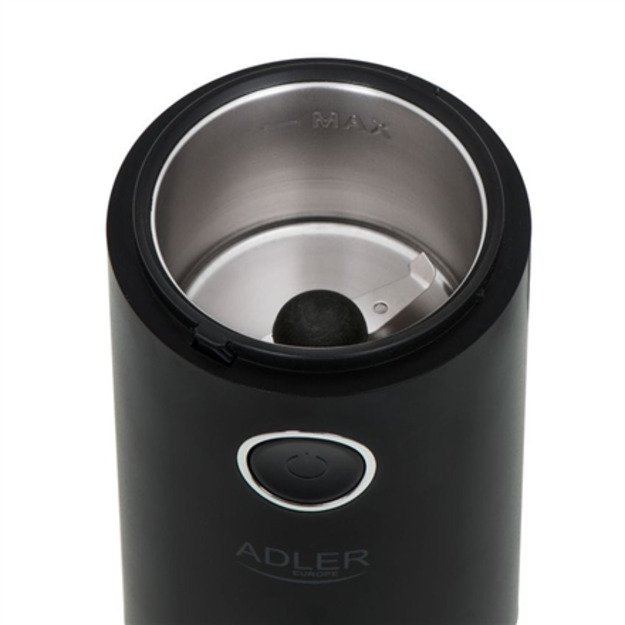 Adler | Coffee grinder | AD4446bs | 150 W | Coffee beans capacity 75 g | Lid safety switch | Black 3