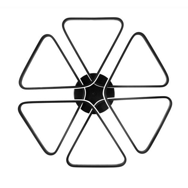 Lampa wiszące Tr&oacute;jkąty 124W + Pilot AZ133 2