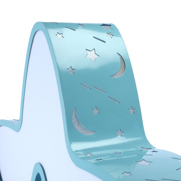 Children s LED Ceiling Blue Star 36W + Pilot 5