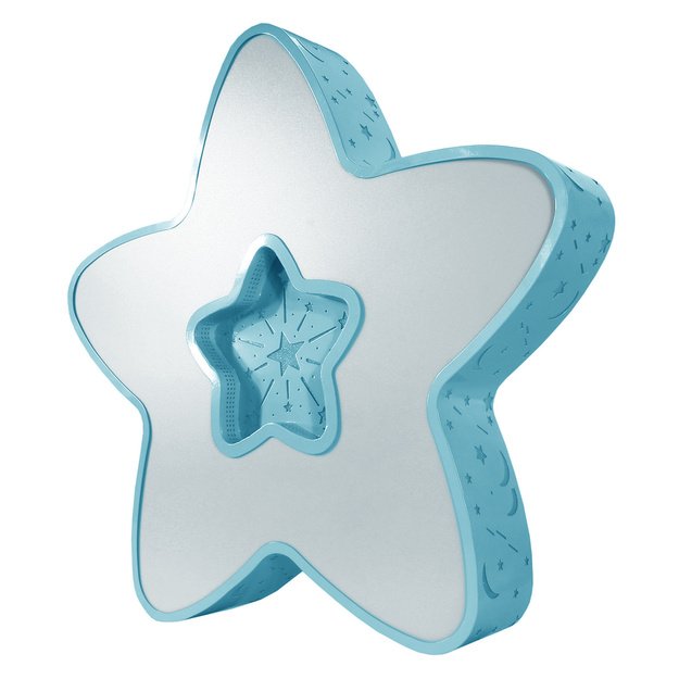 Children s LED Ceiling Blue Star 36W + Pilot 3