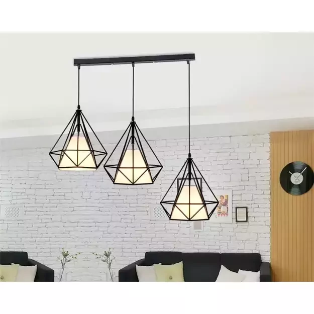 Loft Diamond x3 Straight Lamp