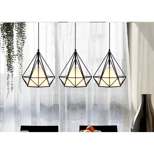 Loft Diamond x3 Straight Lamp 3