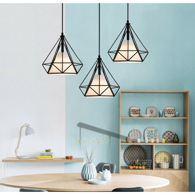 Loft Diamond x3 Straight Lamp 2