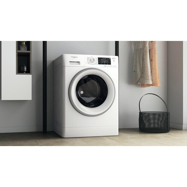 Whirlpool FFWDD 1076258 SV EE washer dryer Freestanding Front-load White E 8