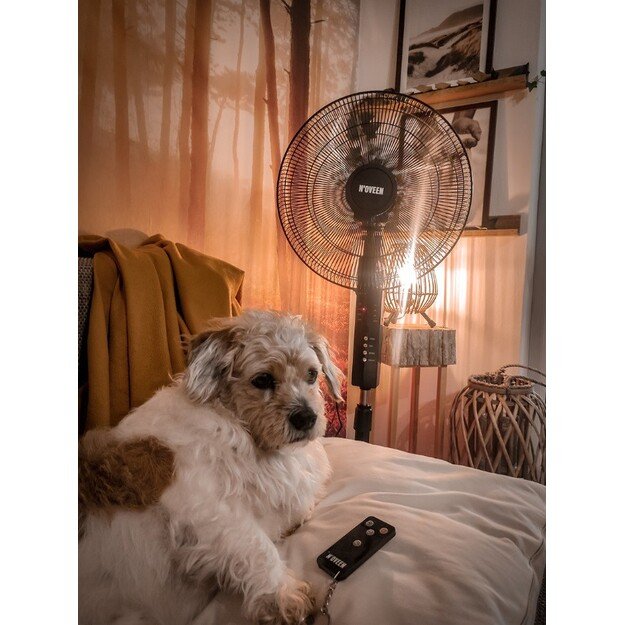 Wentylator stojący 16”/40cm NOVEEN F455 pilot 55W 1