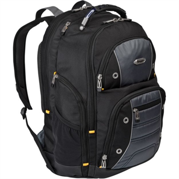 Targus | Drifter | Fits up to size 15.6   | Backpack | Black/Grey | Shoulder strap 4