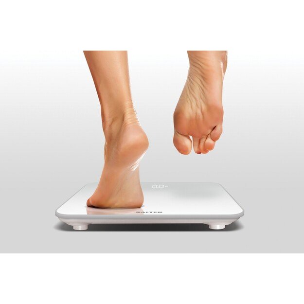 Salter 9204 WH3R Salter Ghost Digital Bathroom Scale - White 1