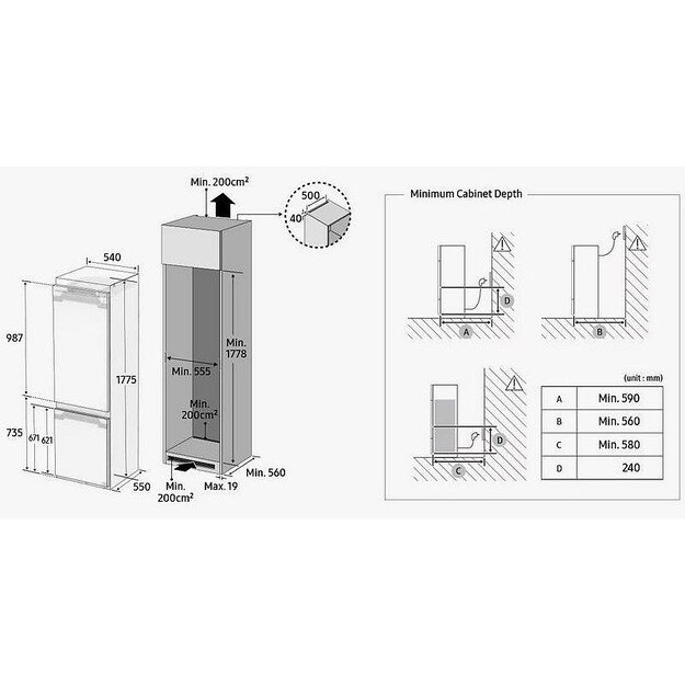 SAMSUNG BRB70F26CES0EO 4