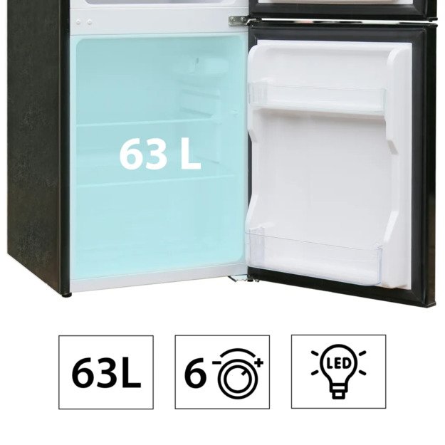Manta MM545DBK Fridge 88L Black 4