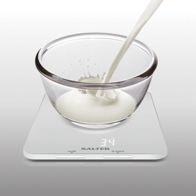 Salter 1180 WHDR Ghost Digital Kitchen Scale - White 2