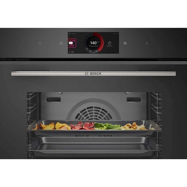 Bosch Serie 8 HBG7722B1 oven 71 L 3600 W Black 4